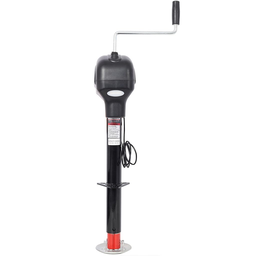 3500 lbs 12V Electric Trailer Jack with 18" Lift O837797