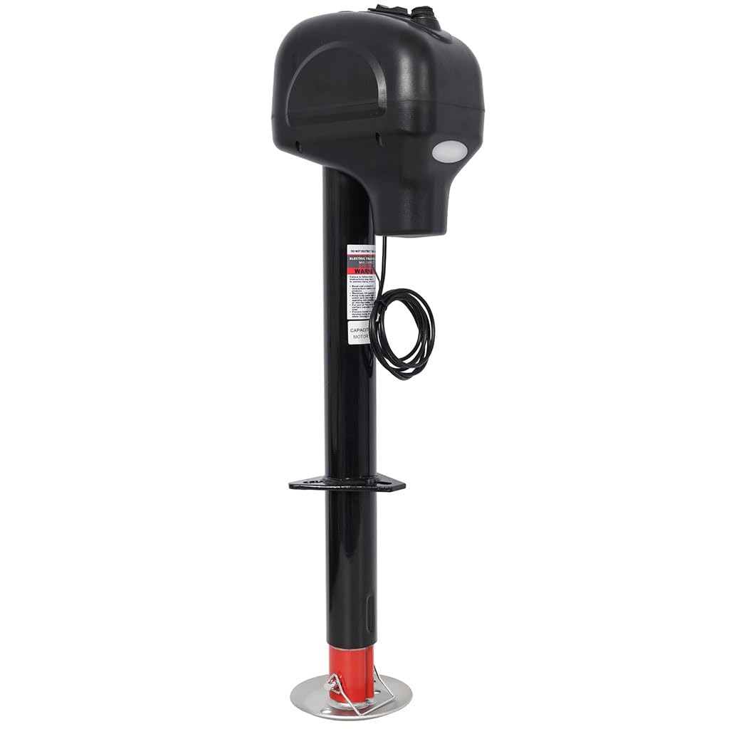 3500 lbs 12V Electric Trailer Jack with 18" Lift O837797