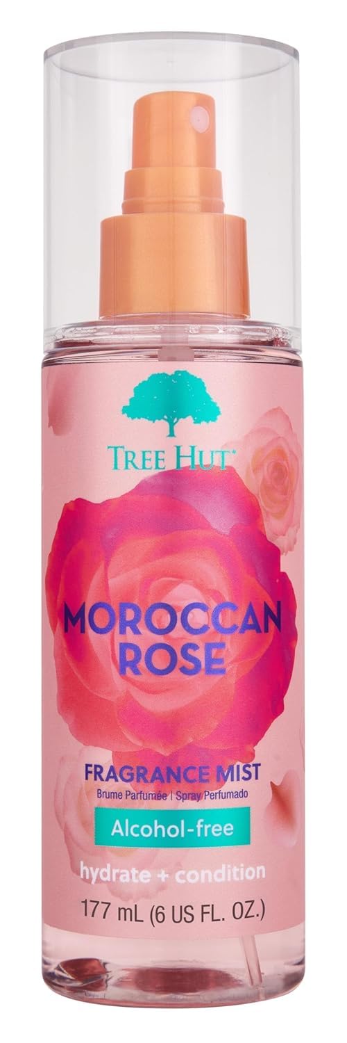 Hair and Body Mist, Moroccan Rose, 6 Fl Oz T50067