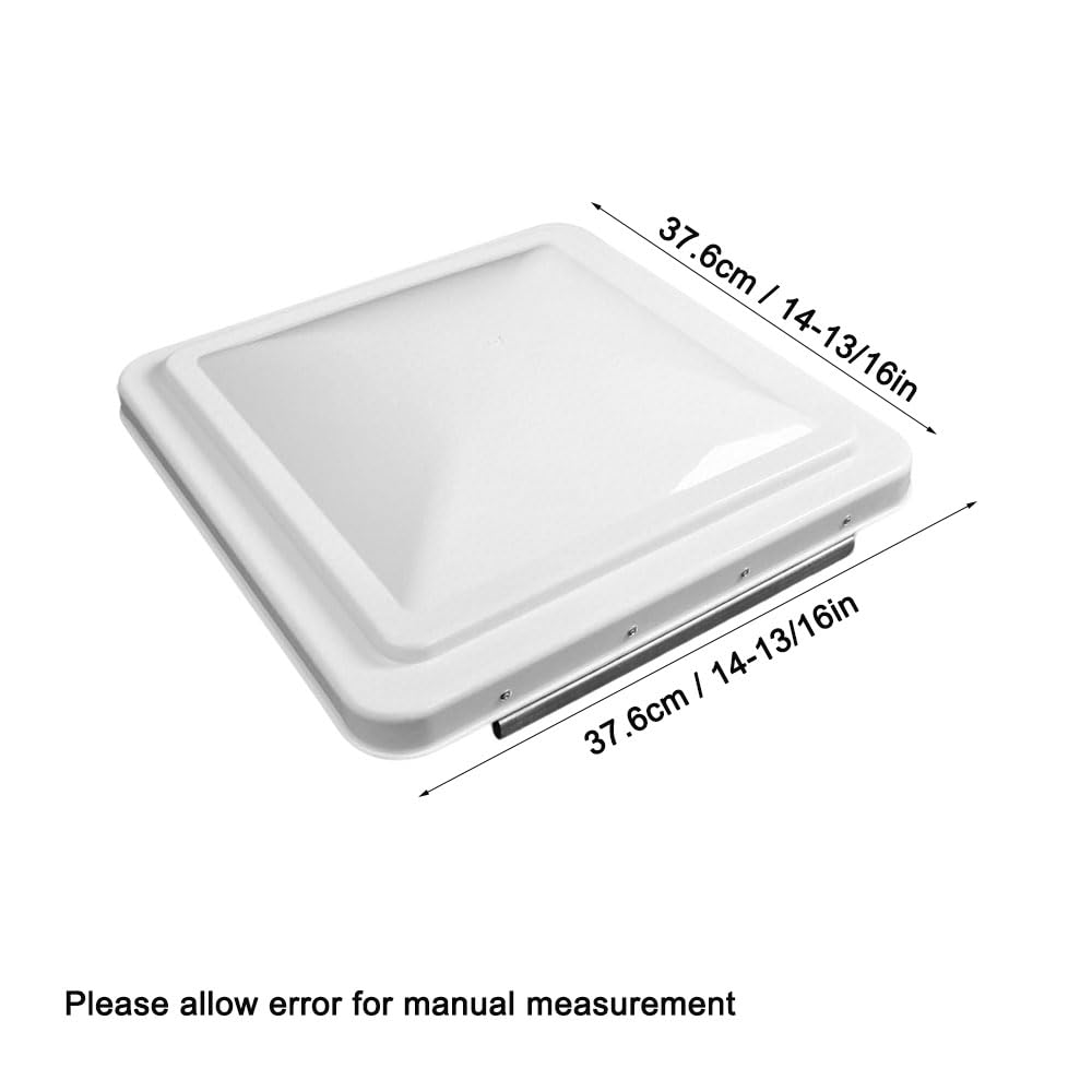 2 PCS 14x14 Inch White RV Vent Cover L8185