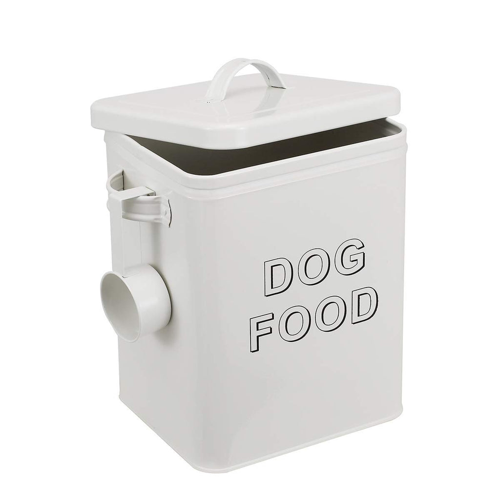 Metal Airtight Dog Food Storage Container 6 lbs Z6127