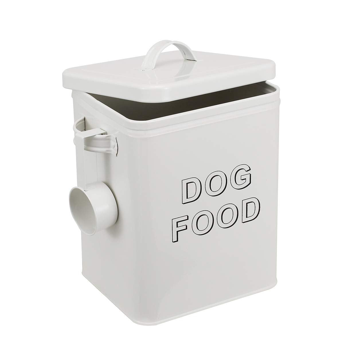 Metal Airtight Dog Food Storage Container 6 lbs Z6127