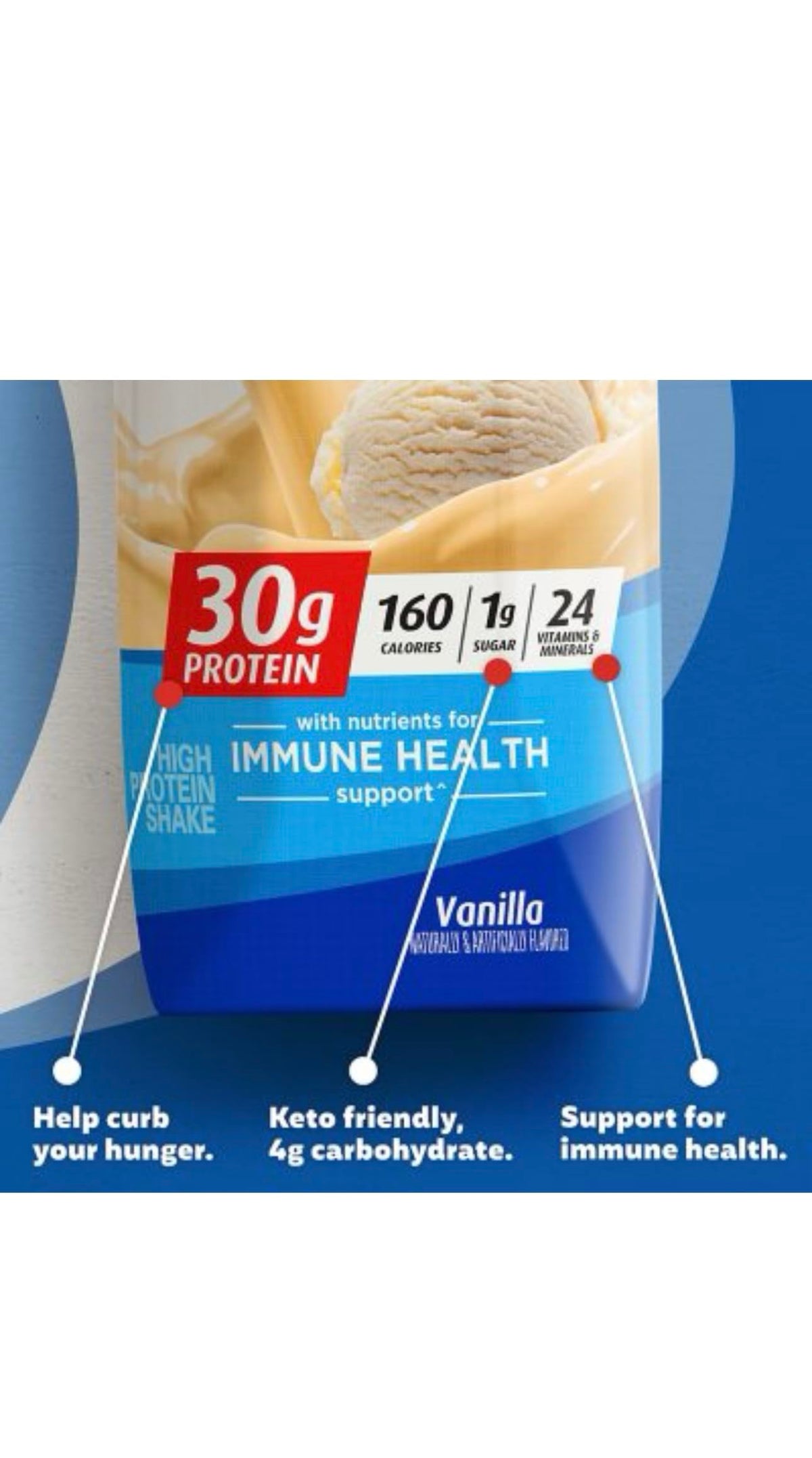 Vanilla Protein Shake 15 Count E39443