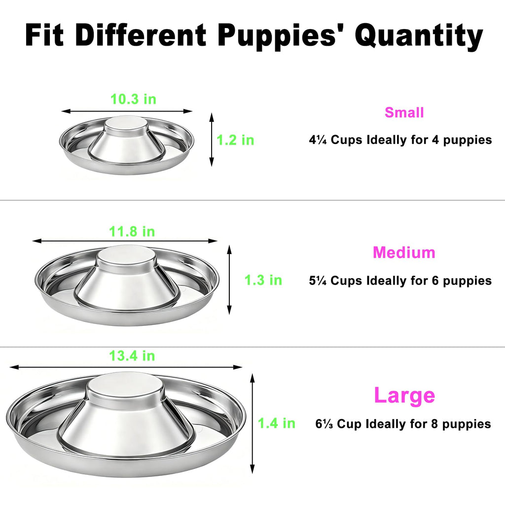 Stainless Steel Multi-Pet Feeding Bowl Y652