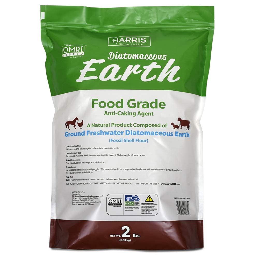 Food Grade Diatomaceous Earth 2lb with Powder Duster B25509
