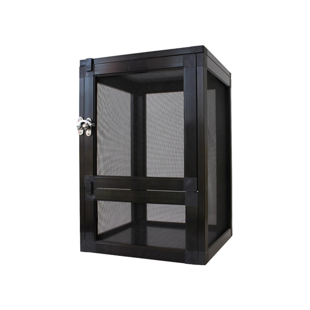 Black Aluminum Alloy Mesh Screen Habitat Cage K835