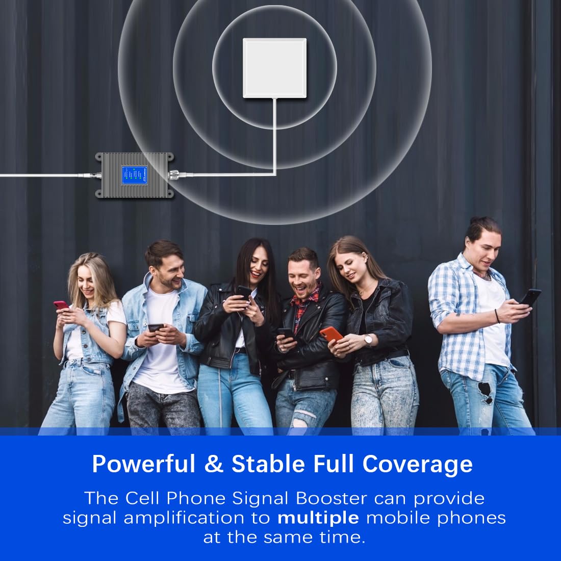 Cell Phone Signal Booster 5G 4G LTE 3G 2G U8417