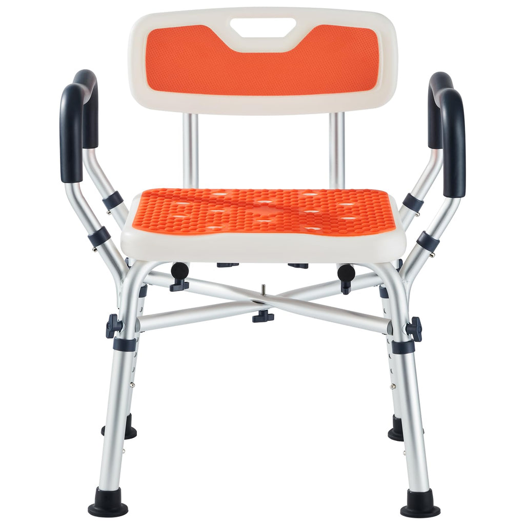 Padded Shower Chair with Arms and Back B58766