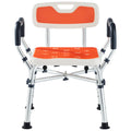 Padded Shower Chair with Arms and Back B58766