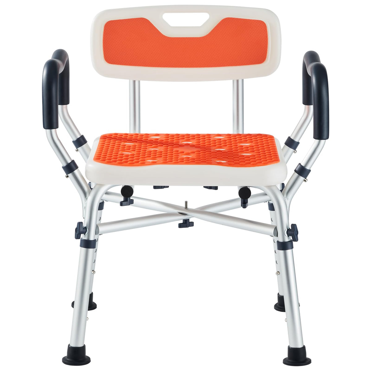 Padded Shower Chair with Arms and Back B58766