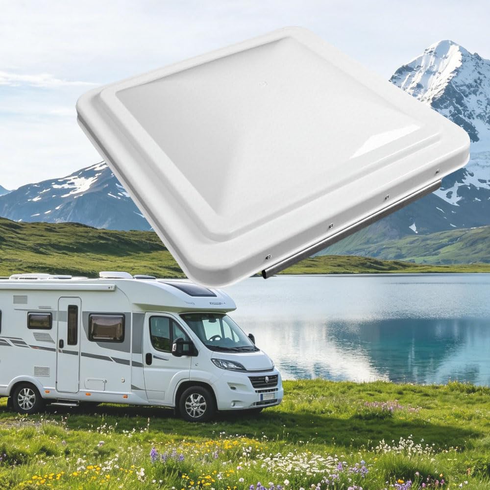 2 PCS 14x14 Inch White RV Vent Cover L8185
