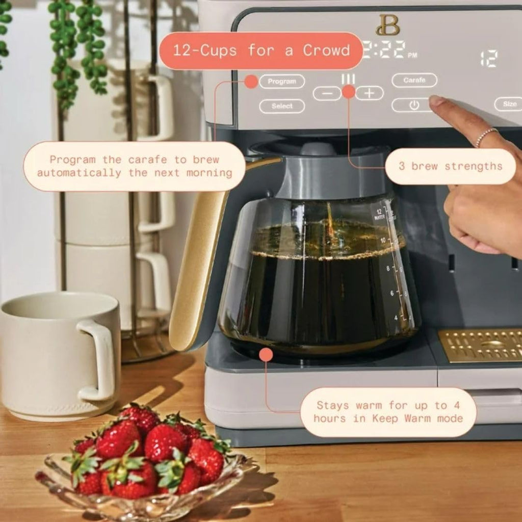 12-Cup Programmable Coffee Maker J433680