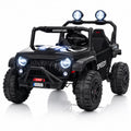 Black 24V 2 Seater Ride On Truck Car with Remote Control H5359