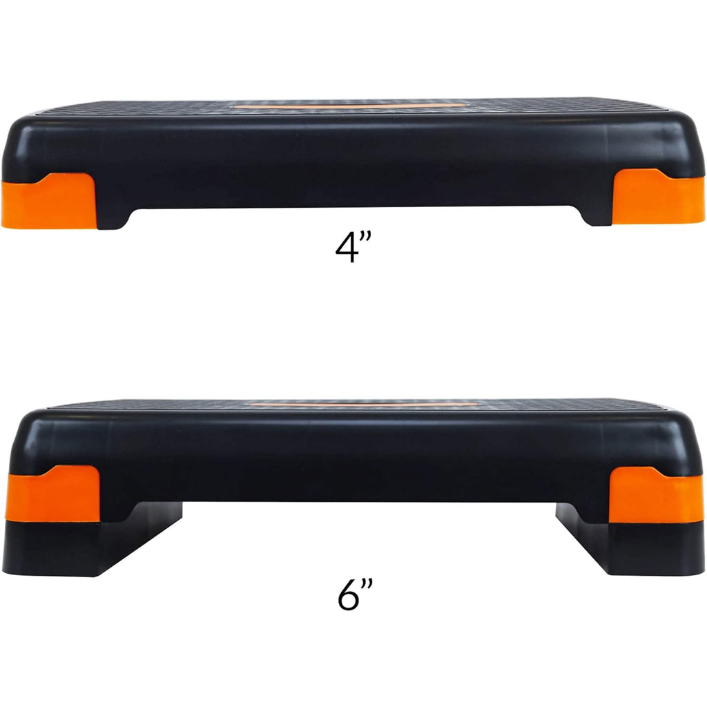 Adjustable Aerobic Step Platform with Risers N3967