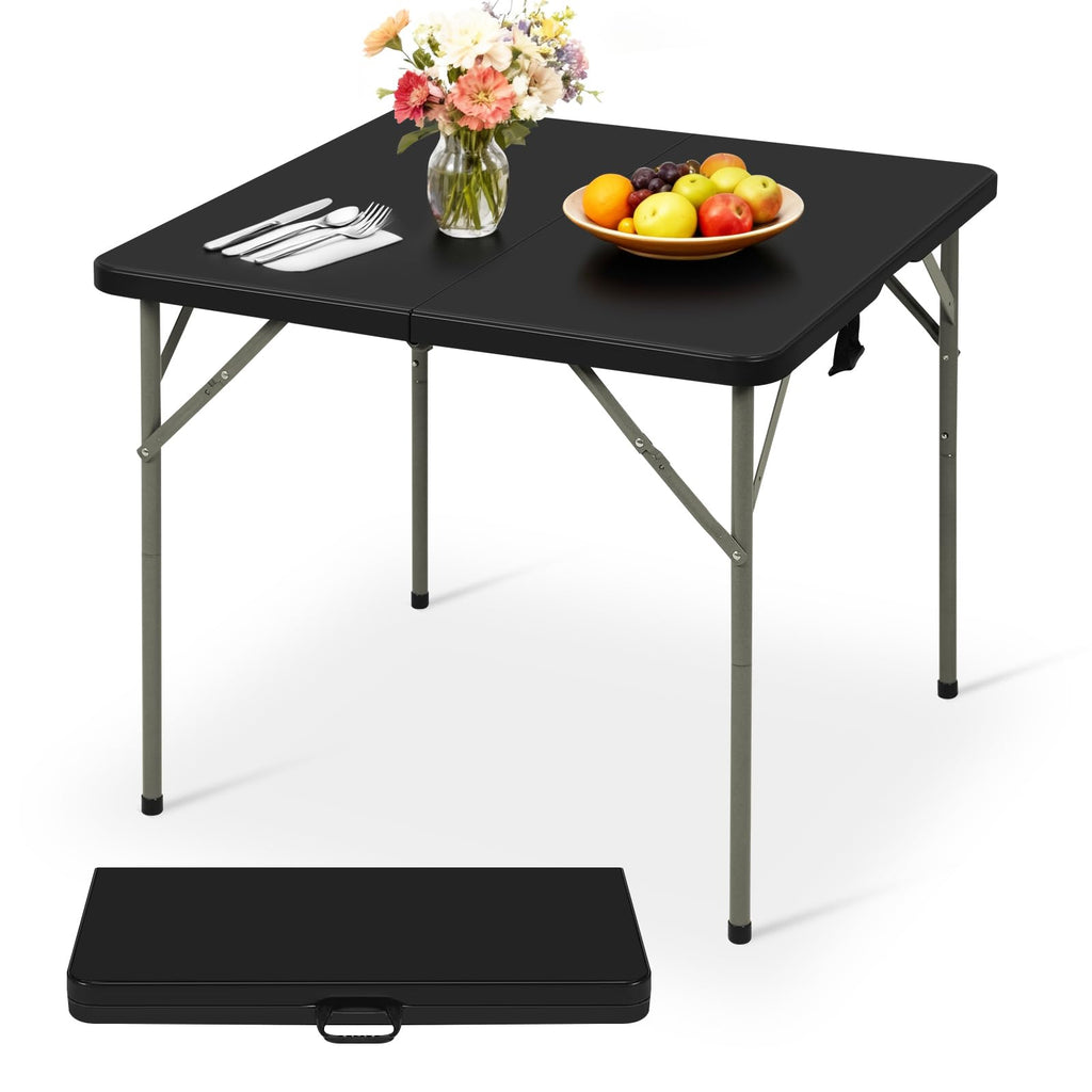34" Black Folding Card Table I9246