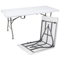 White Folding Table B786