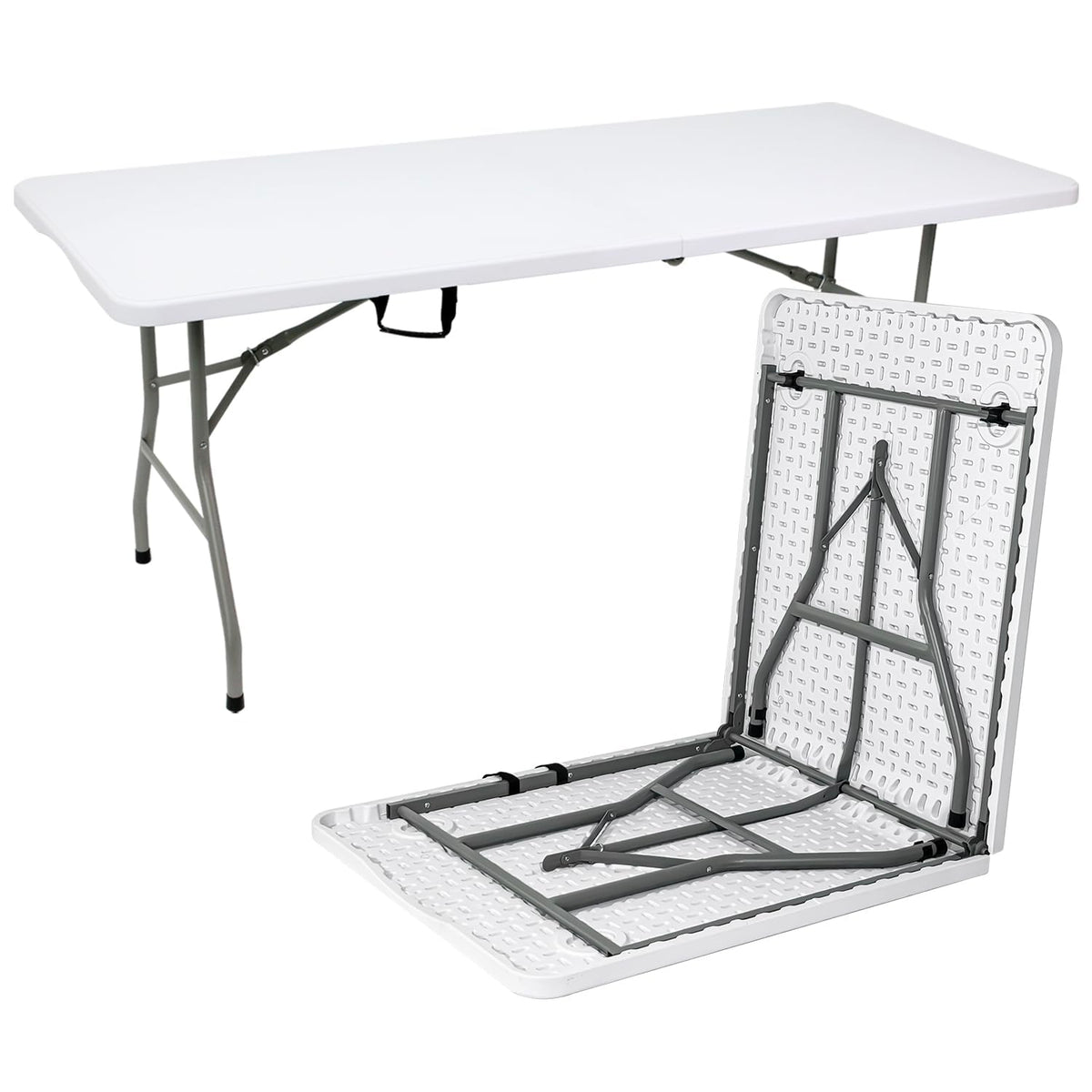 White Folding Table B786