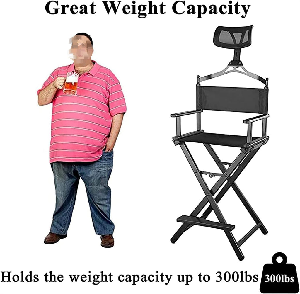 Folding Lightweight Aluminum Director's Chair H40760