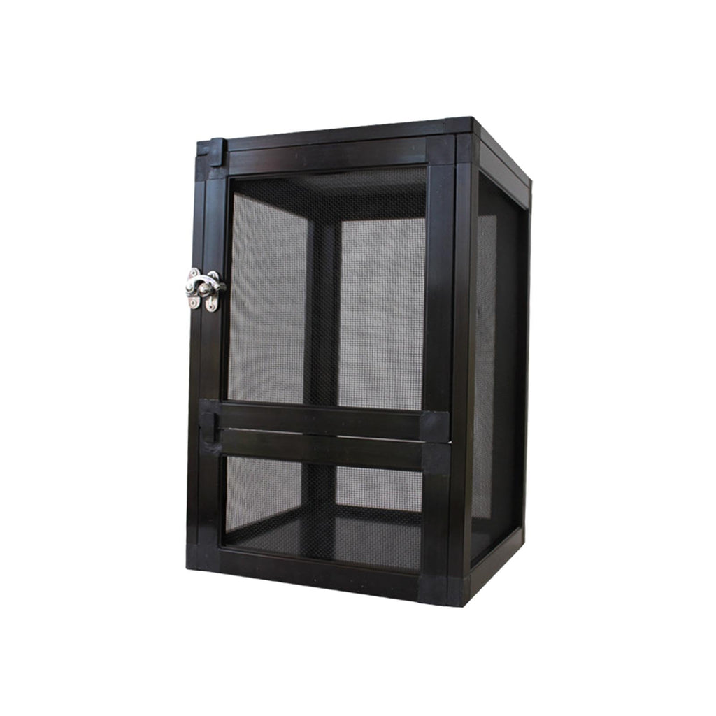 Black Aluminum Alloy Mesh Screen Habitat Cage K835