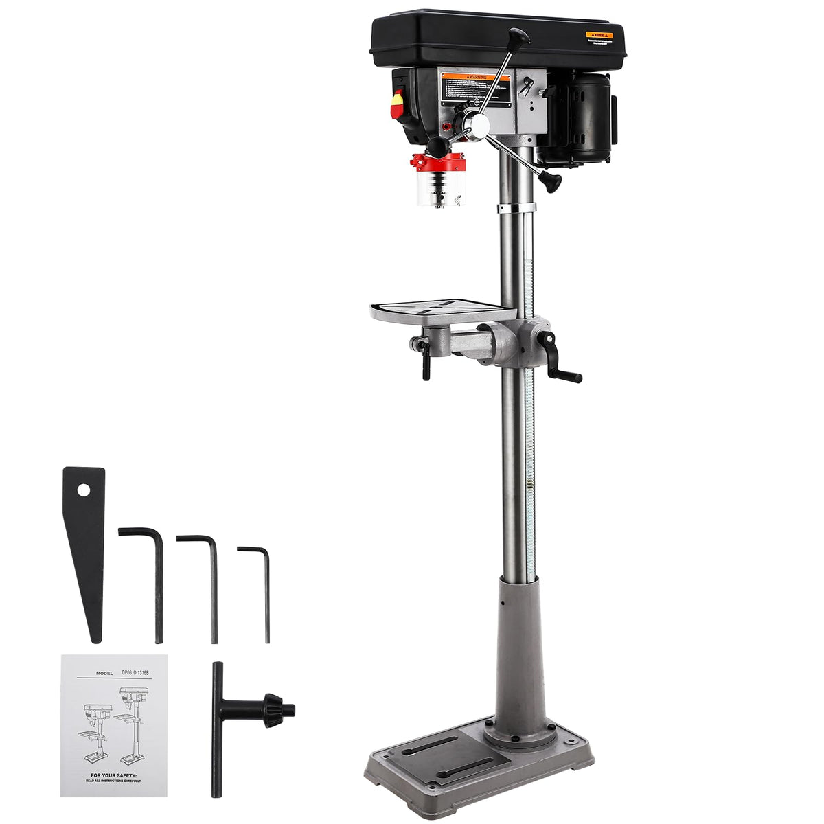13 in 7.5 Amp Variable Speed Cast Iron Drill Press Z454459