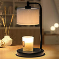 Dimmable Candle Warmer Lamp with Timer and Bulbs Black B158