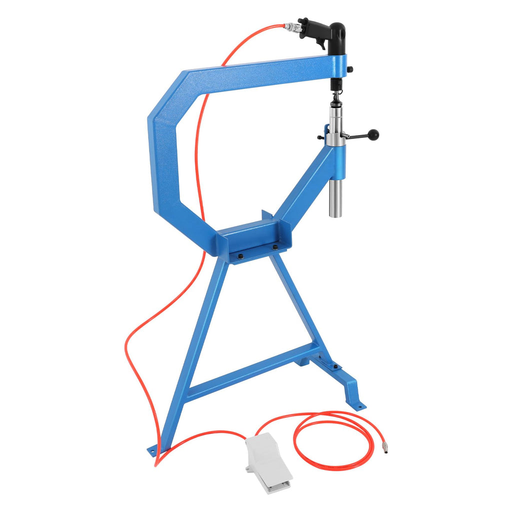 Pneumatic Planishing Hammer with 1" 2" 3" Anvils Dies and Foot Pedal H874903