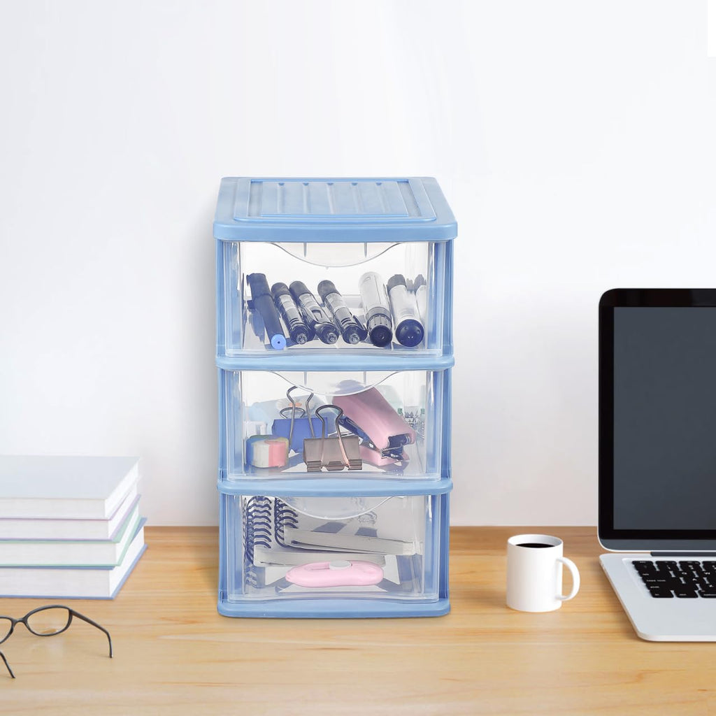 3-Drawer Plastic Storage Organizer K34832