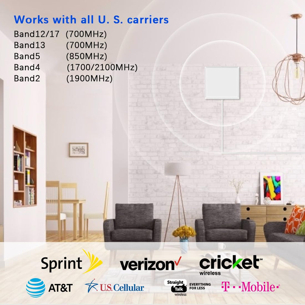 Cell Phone Signal Booster 5G 4G LTE 3G 2G U8417