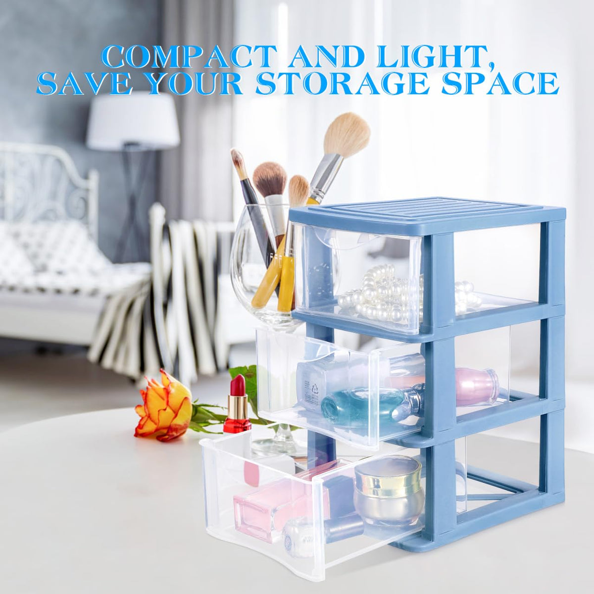 3-Drawer Plastic Storage Organizer K34832