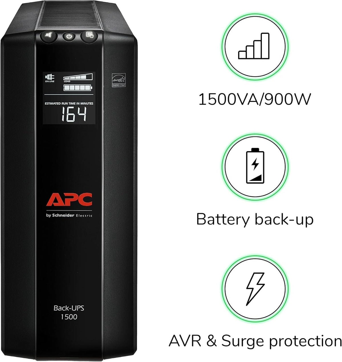 UPS Battery Backup & Surge Protector W630693