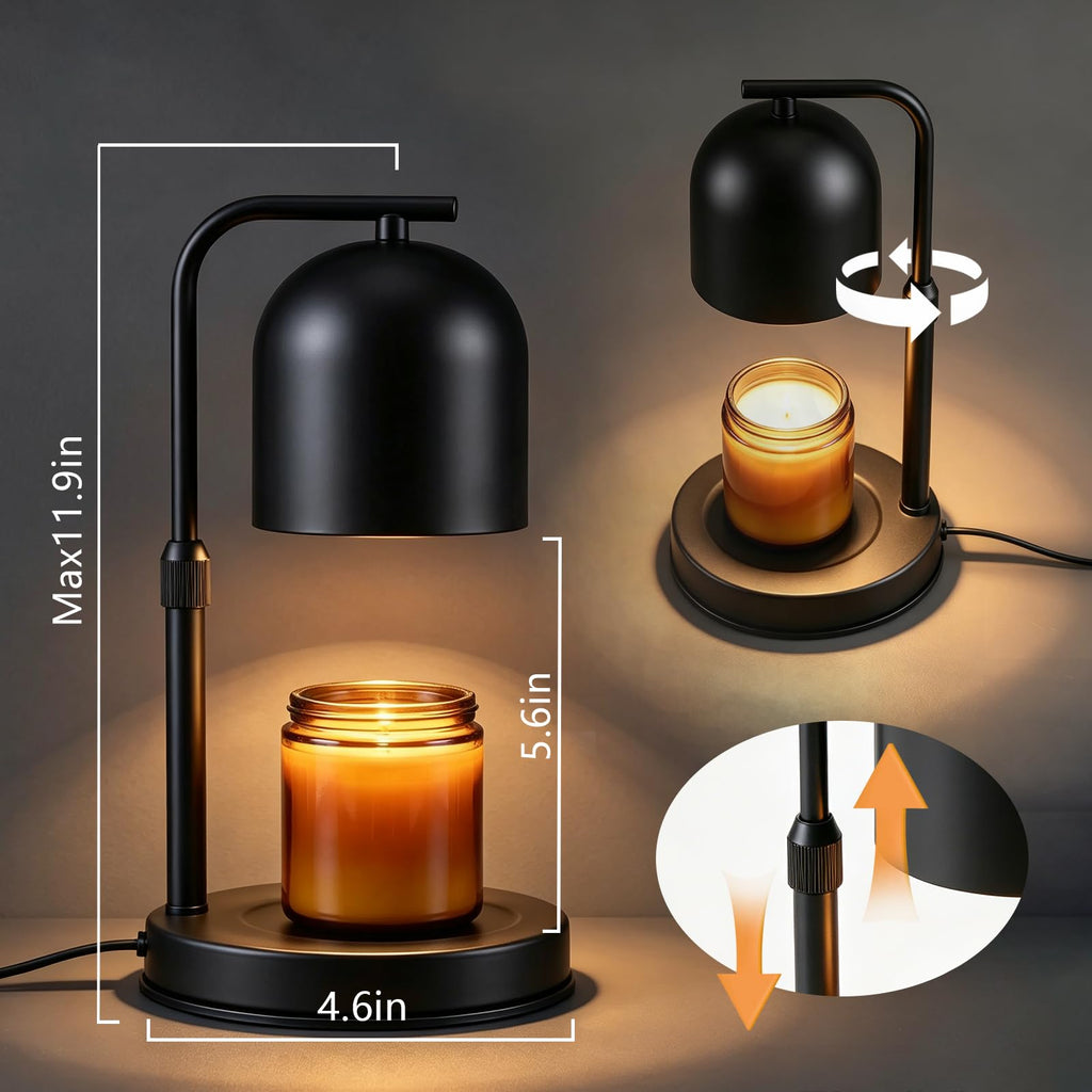 Adjustable Height App Controlled Candle Warmer Lamp with Timer W816980
