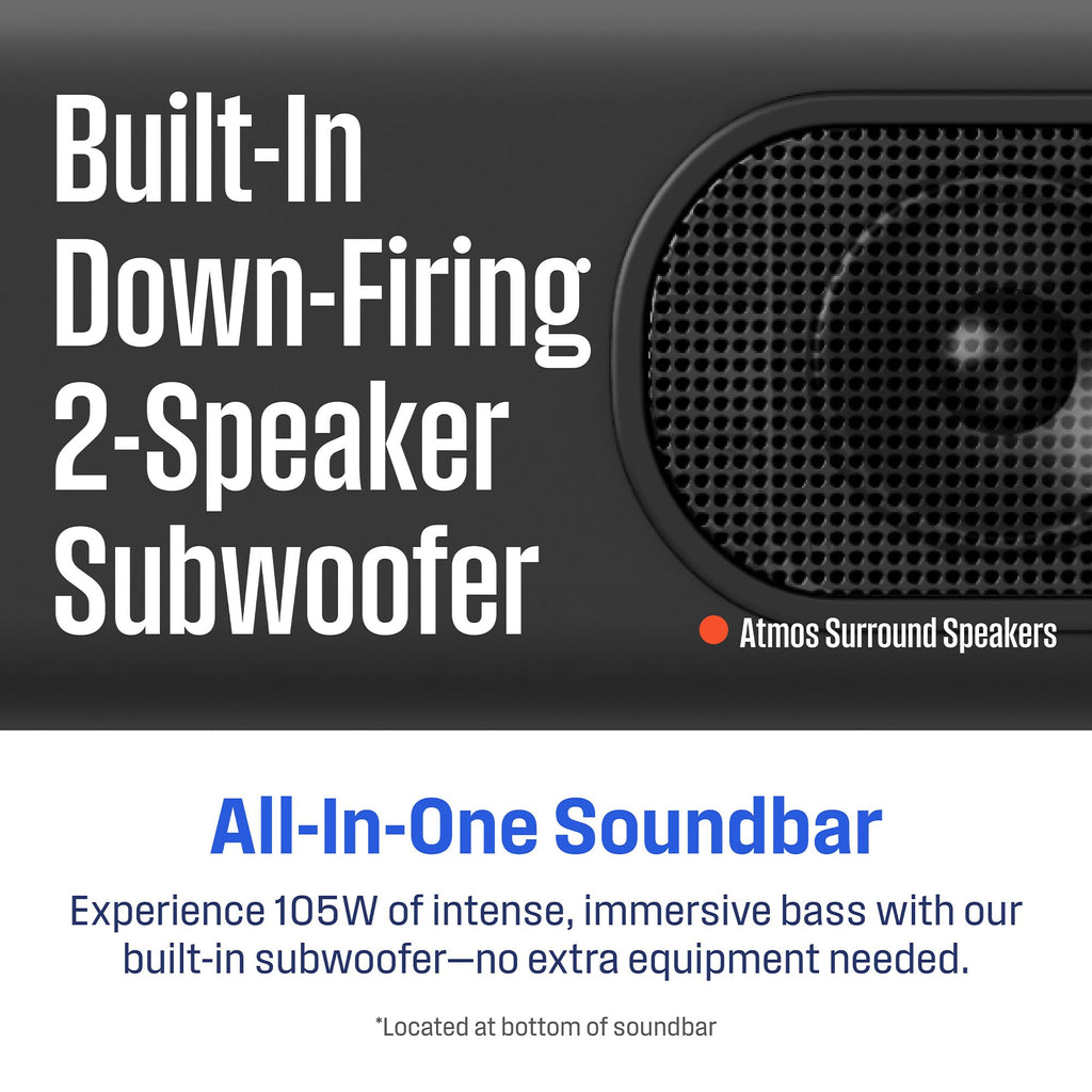4K 50 Inch TV and 3.1.2 Sound Bar K5964