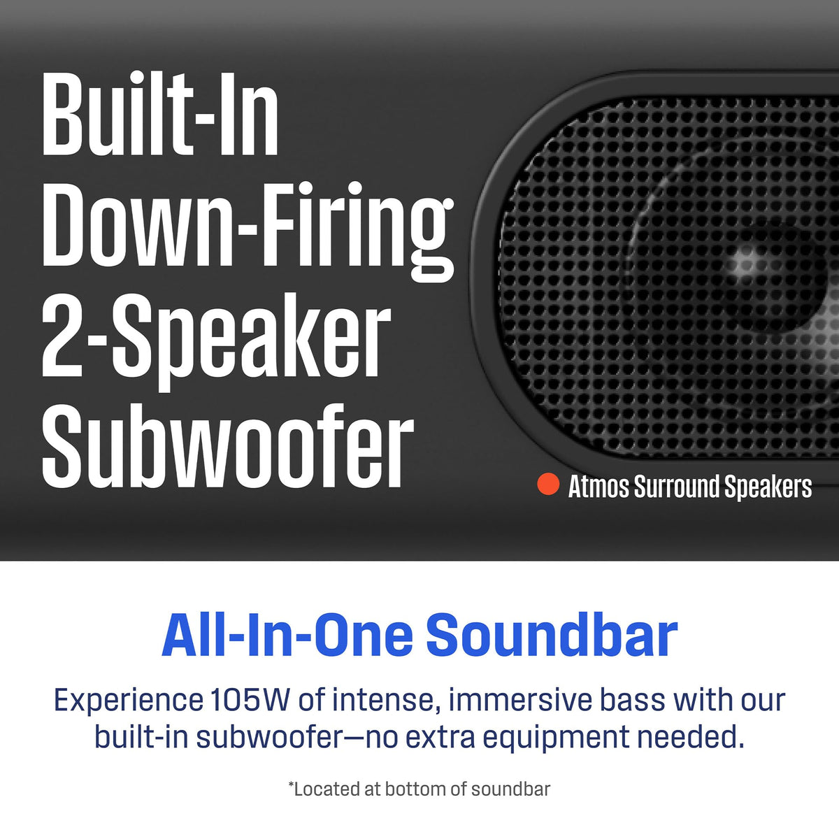 4K 50 Inch TV and 3.1.2 Sound Bar K5964