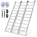 77" x 54" Tri-Fold Aluminum Loading Ramp, 1800 lbs Capacity Y377111