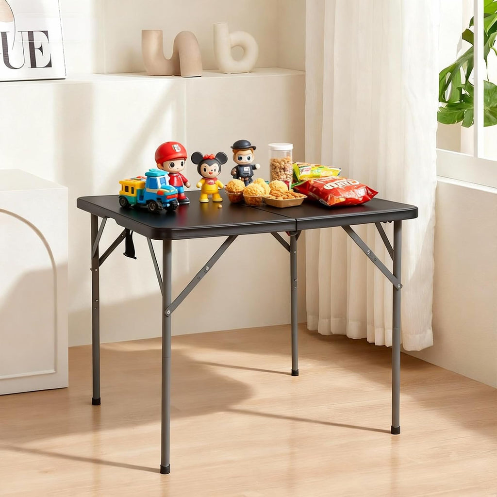34" Black Folding Card Table I9246