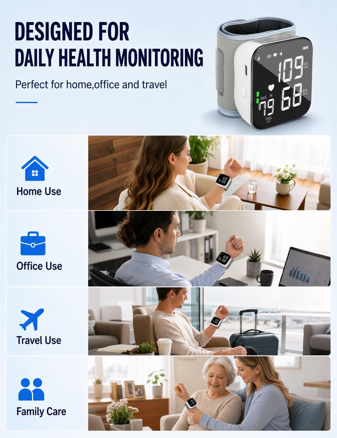 Wrist Blood Pressure Monitor L901585