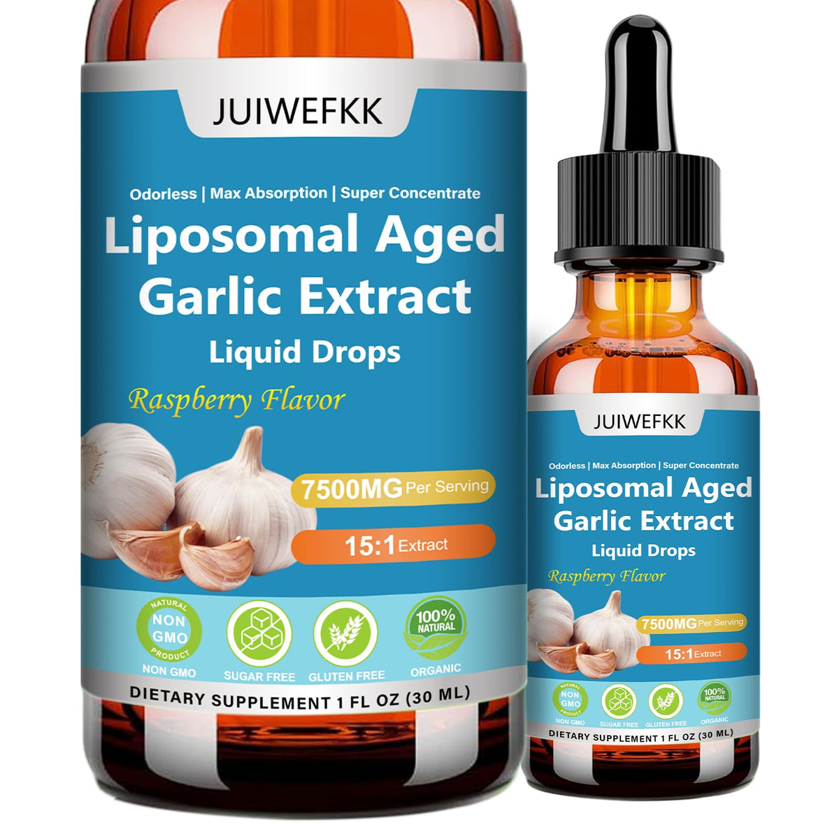 500mg Odorless Aged Garlic Extract Liquid Drop M415