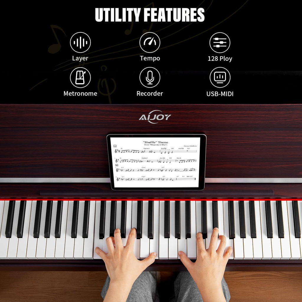 88 Key Weighted Digital Piano M7142