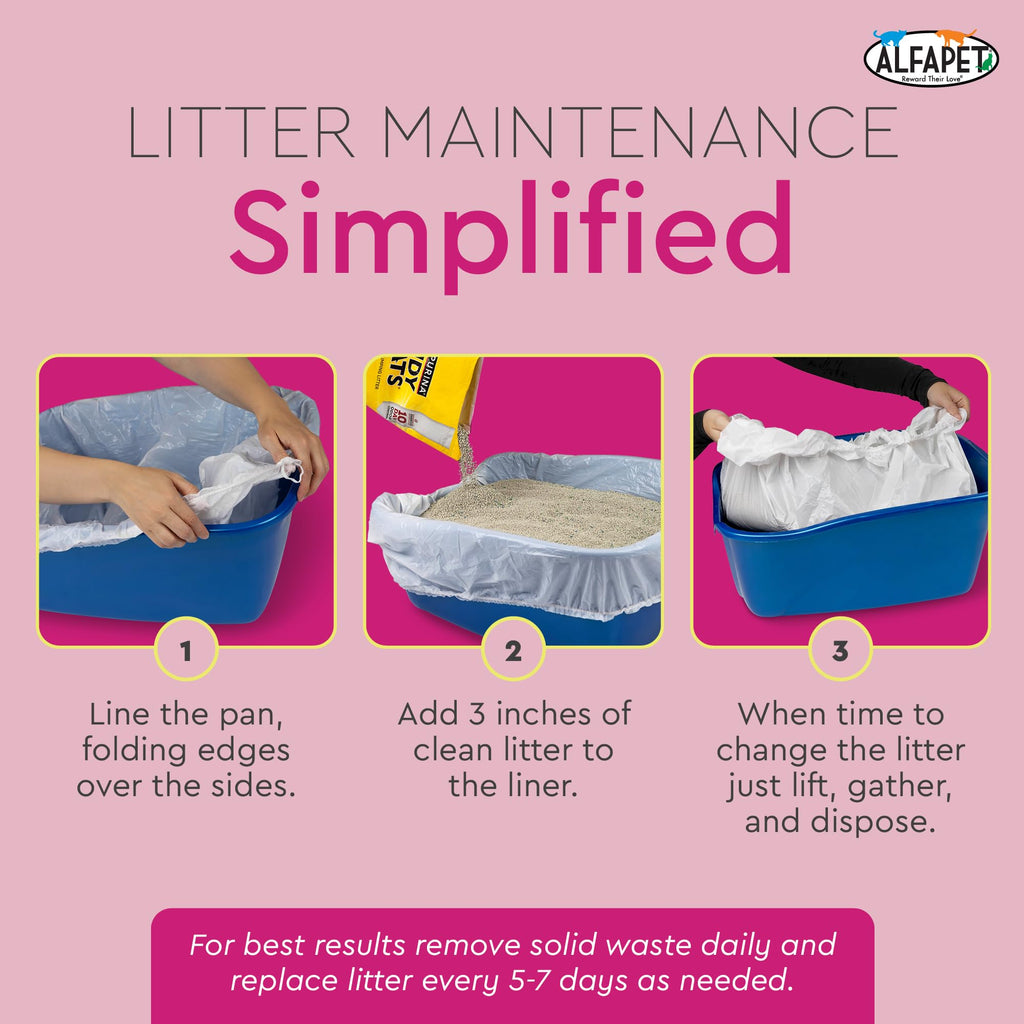 Elastic Cat Litter Box Liners Extra Giant 10 Count C277709