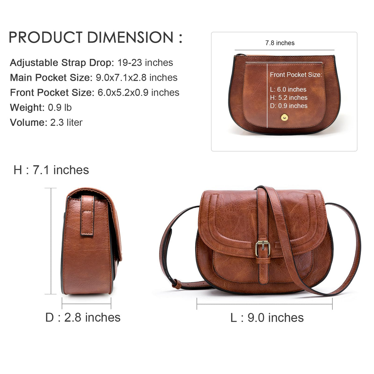 Crossbody Bags Vegan Leather N855209