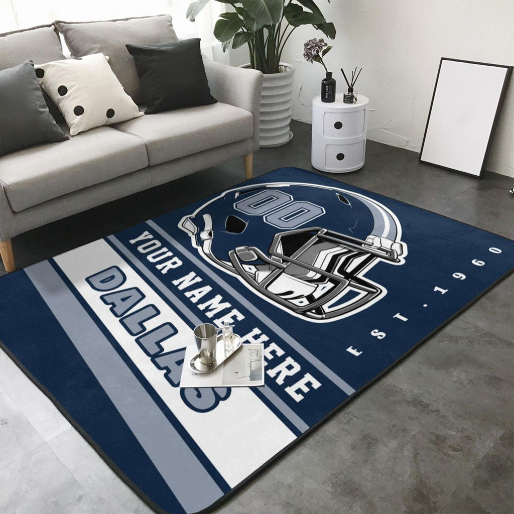 Custom Dallas Rug for Bedroom Personalized Area Rugs with Name and Number Custom Football Carpet Gifts for Fans Men Women

Custom Dallas Rug Personalized Area Rugs with Name and Number Football Carpet R5878