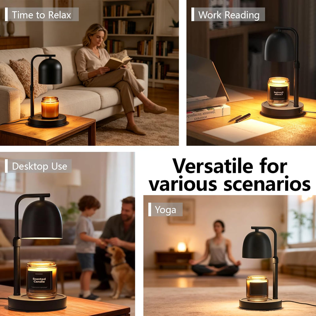 Adjustable Height App Controlled Candle Warmer Lamp with Timer W816980