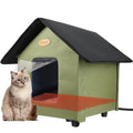 Heated Weatherproof Insulated Outdoor Cat House O966860