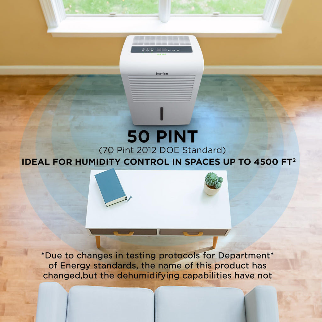 50 Pint Dehumidifier with Pump & Drain Hose D922563