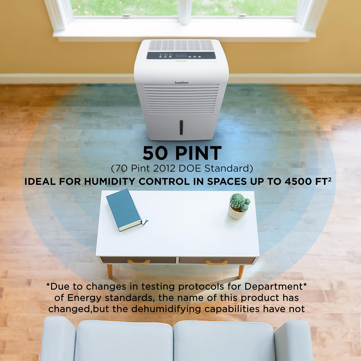 50 Pint Dehumidifier with Pump & Drain Hose D922563