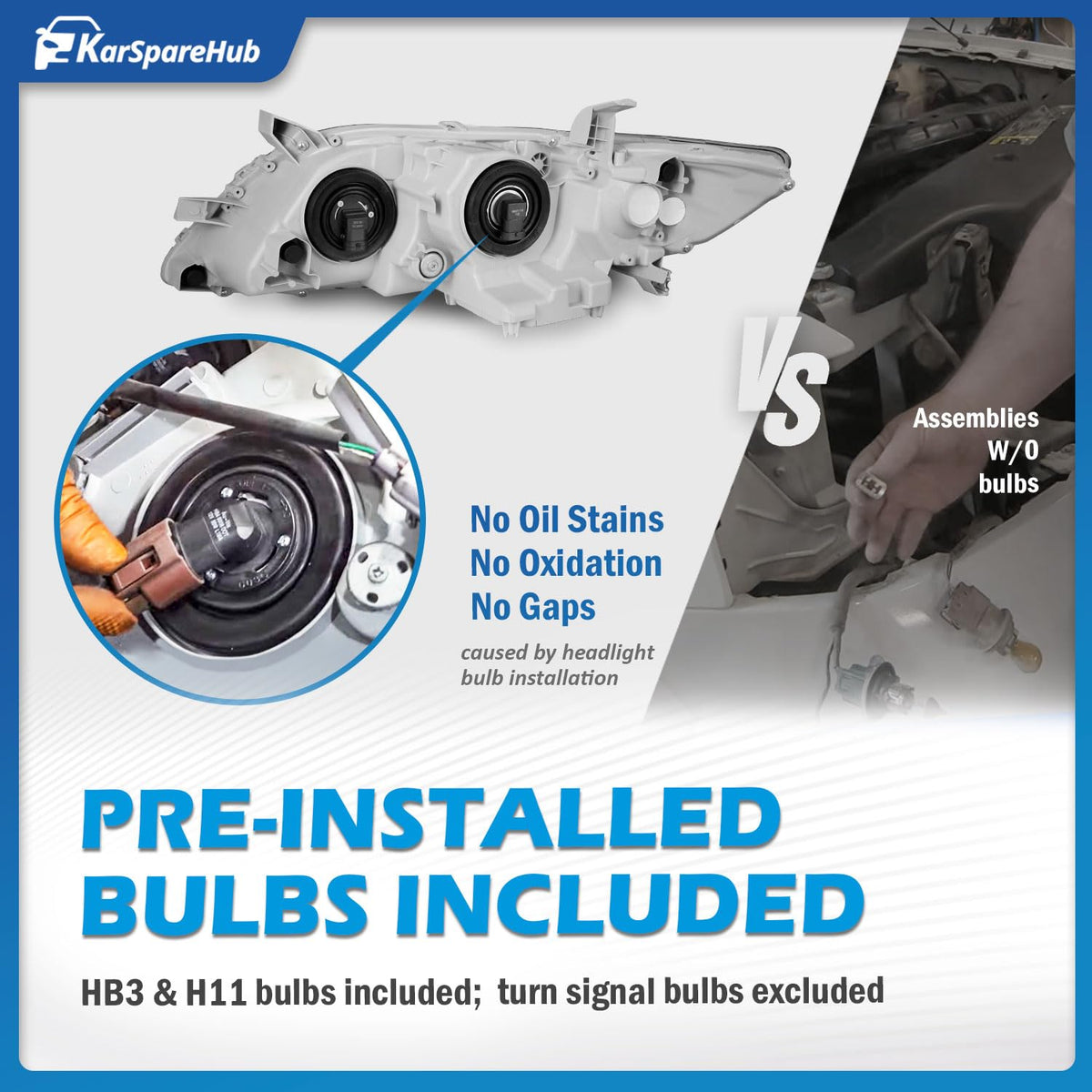 Halogen Headlights U8194