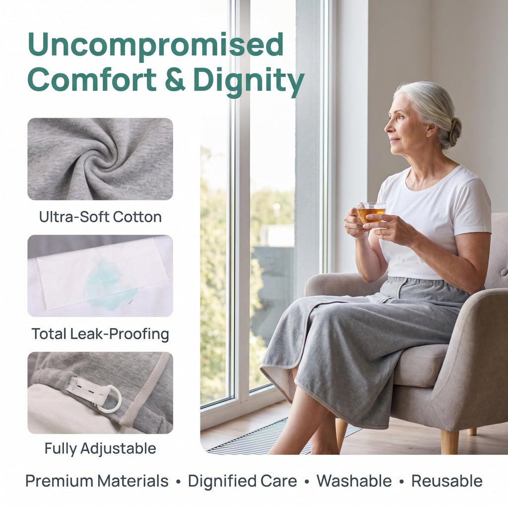Adjustable Reusable Waterproof Diaper Skirt A892322