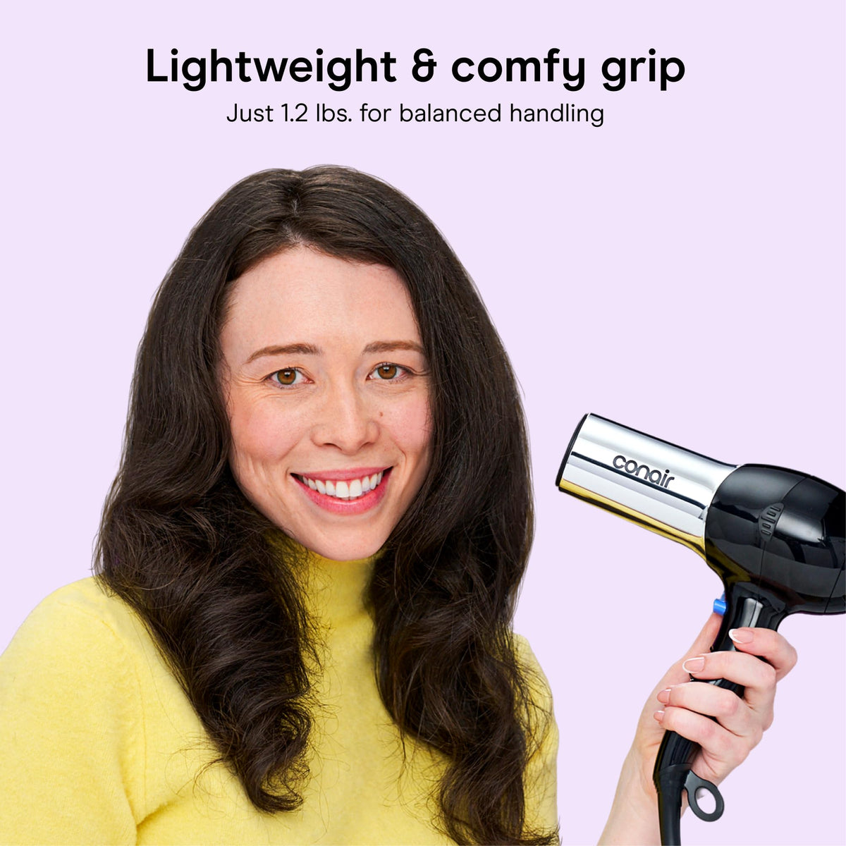 1875W Full Size Ionic Hair Dryer with Concentrator Attachment Q4956