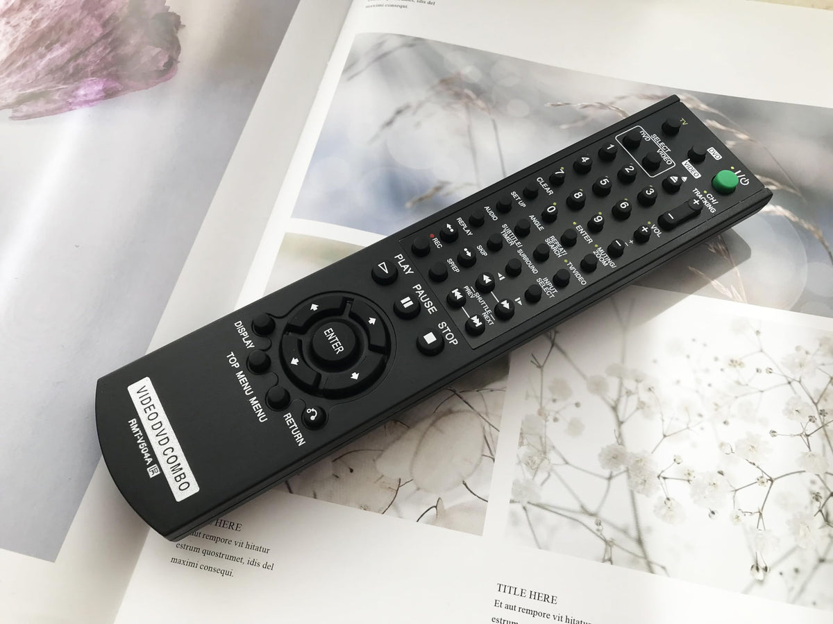 Replacement Remote Control for DVD/VHS Combo Player K6390