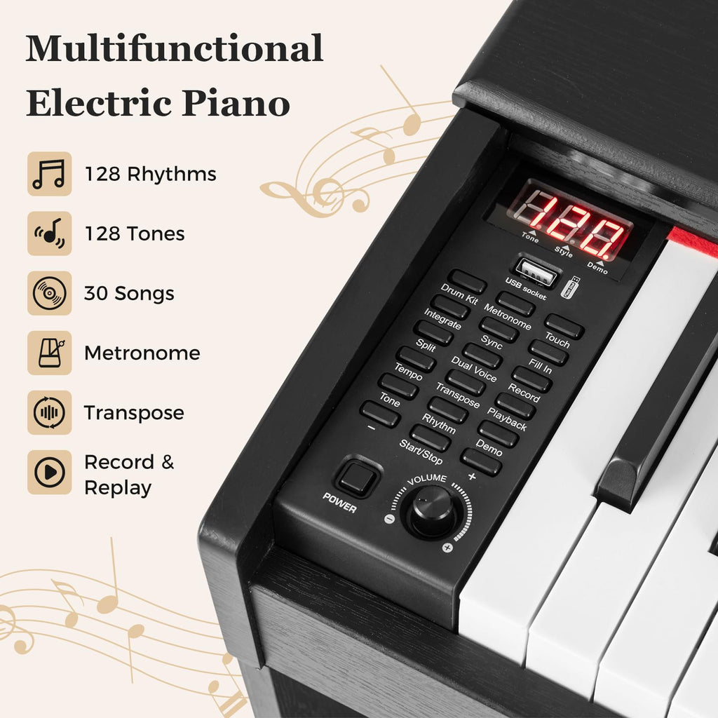 88 Key Weighted Hammer Action Digital Piano B728599